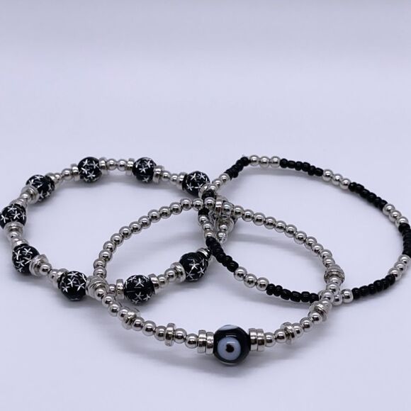 NWT Wool + Pepper Co S&B Bracelet Stack (3) - Picture 4 of 4